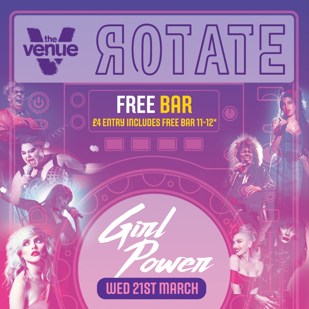 Venue_MCR's tweet image. ☘️ Last night you did St Patrick proud

We're recovering for the next few days then are back on Wednesday with the ⚠️ FREE BAR ⚠️

♀️ Girl power, celebrating women who rock 🎸

🍻 Free bar 11-12 - pay £4 in and the drinks are on us*

🎫  skiddle.com/whats-on/Manch…