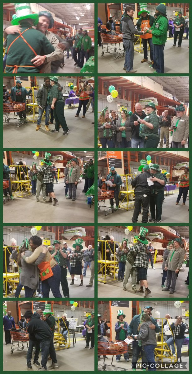 ParkvilleHD2577's tweet photo. Some pics of our Success Sharing Meeting! #SuccessSharing2018 #GetThatMoney💵💰 #StPatricksDayTheme #ParkvilleRocks #HappyBirthdayCurtis @b_mungul @Cmisotti15 @Meghan_HDMET @SteveWeaver62 https://t.co/eR4vtzYtSS
