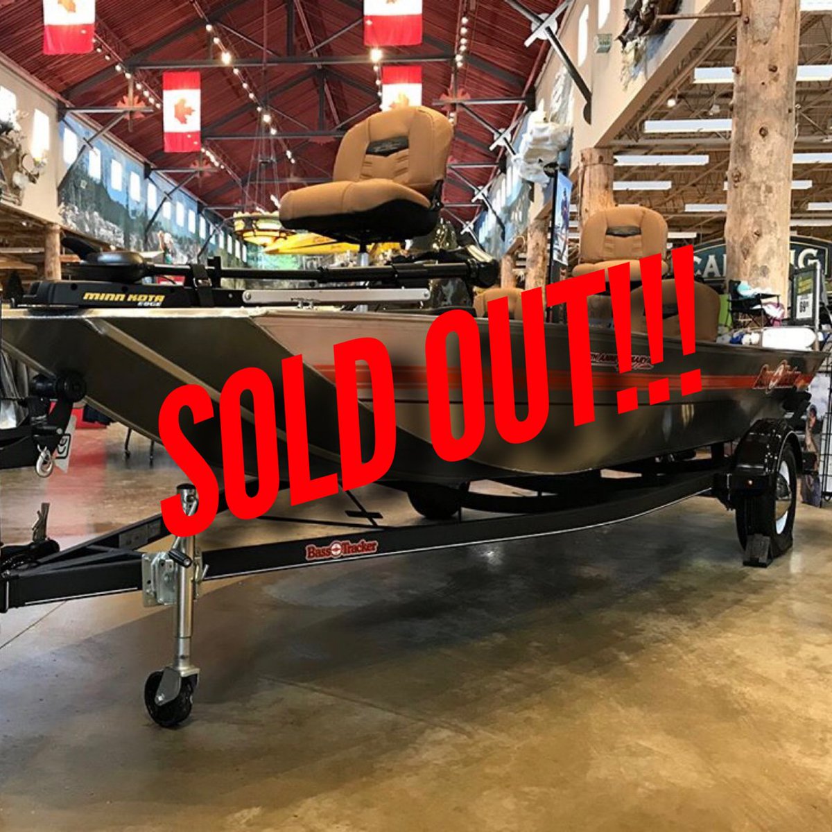 tracker_vaughan's tweet photo. As we continue to celebrate our 40th anniversary &amp; only 91 days after introduction, we have to announce that we are officially SOLD OUT of our Bass Tracker 40th Anniversary Heritage Edition boat company-wide! We will no longer be taking orders for this model.  Thank you everyone https://t.co/4tWClDQei6