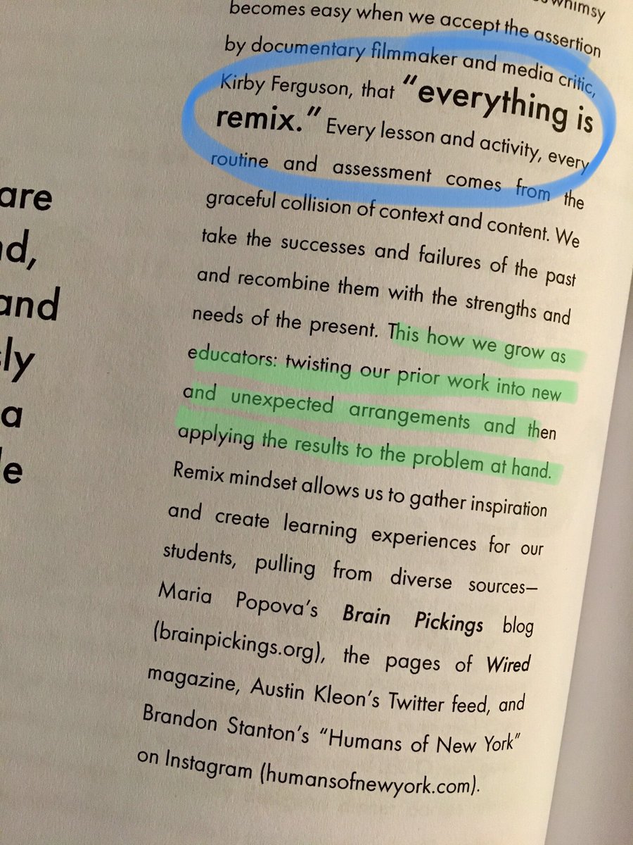 s2solson's tweet image. Love this thought! Teaching is a constant mashup that is forever morphing. There is danger when we do the same thing year after year; we no longer teach with intention, but rather routine. #IntentiontheBook #CriticalCreativiy