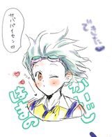 ノダちゃんに推しの浜野描いてもらったんだけどこれで初描きってやばくない?めっちゃ可愛くない?とんでもなくしんどい…あと一土も描いてもらった幸せ…あと今日わかったことはノダちゃんめっちゃ画面埋める… 