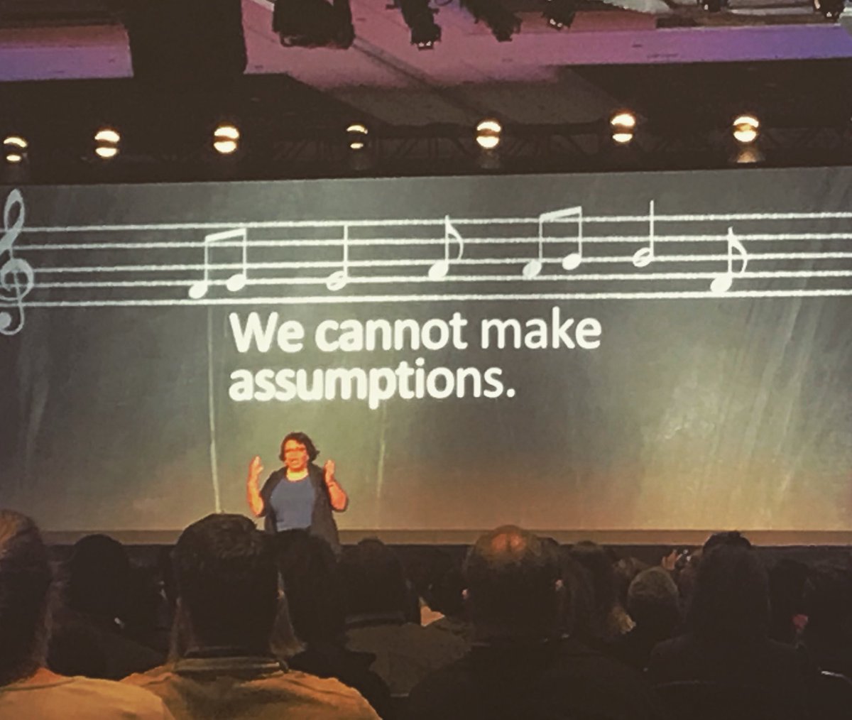 “We never know the baggage that students bring into our classrooms. We can’t make assumptions. We should swing wide the door of opportunity so they can walk through.” Princess Moss #NEASummit