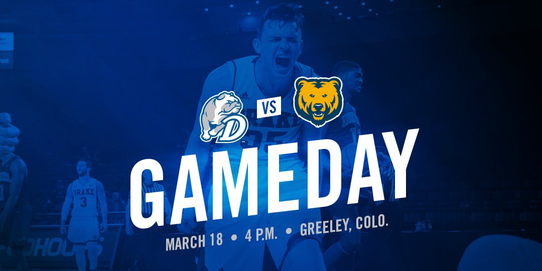 DrakeBulldogsMB's tweet photo. ๐GAMEDAY๐
๐ถ๐๐ป
The CIT continues today at @unco_mbb
๐Greeley, Colo.
โ๏ธ4 p.m. CDT
๐ฅ https://t.co/CzNULqaFfH
๐ป @ESPNDSM 1350-AM
#TeamTogether https://t.co/WzuHW2hY4g