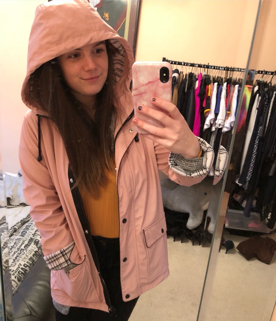 topshop raincoat