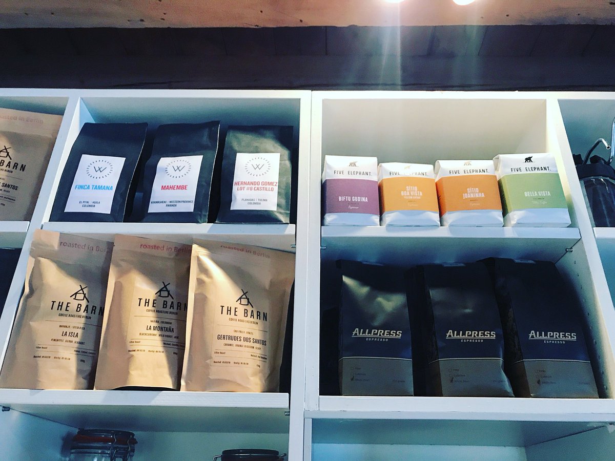 We have fresh supplies from @allpressespresso <a href="/thebarnberlin/">THE BARN</a> <a href="/workshopcoffee/">Workshop Coffee</a> <a href="/fiveelephant/">Five Elephant Coffee</a> for your home brewing needs #chiswick