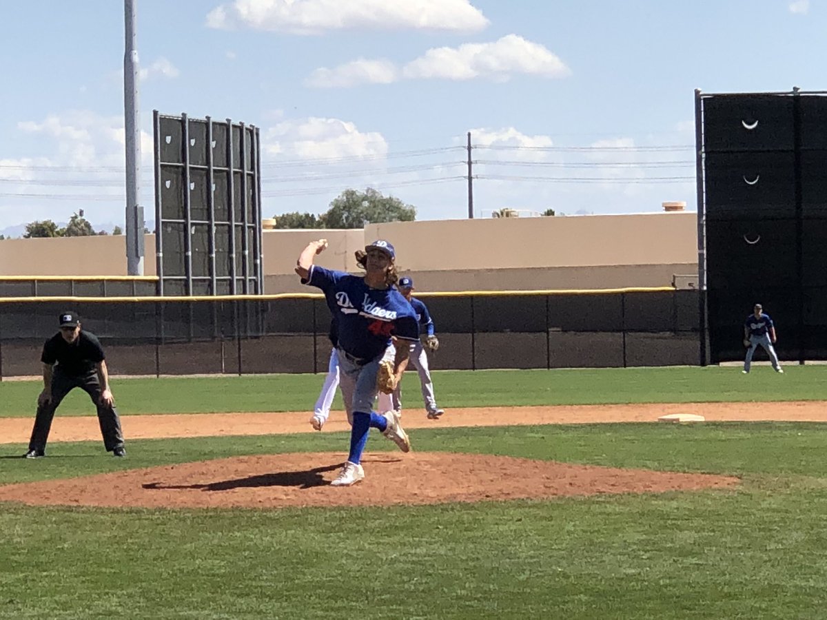 Proud of my stepson @JTC_23_  pitching for the Dodgers in spring training. Dylan from #Daddy’sHome was loosely based on him. Now look at him.