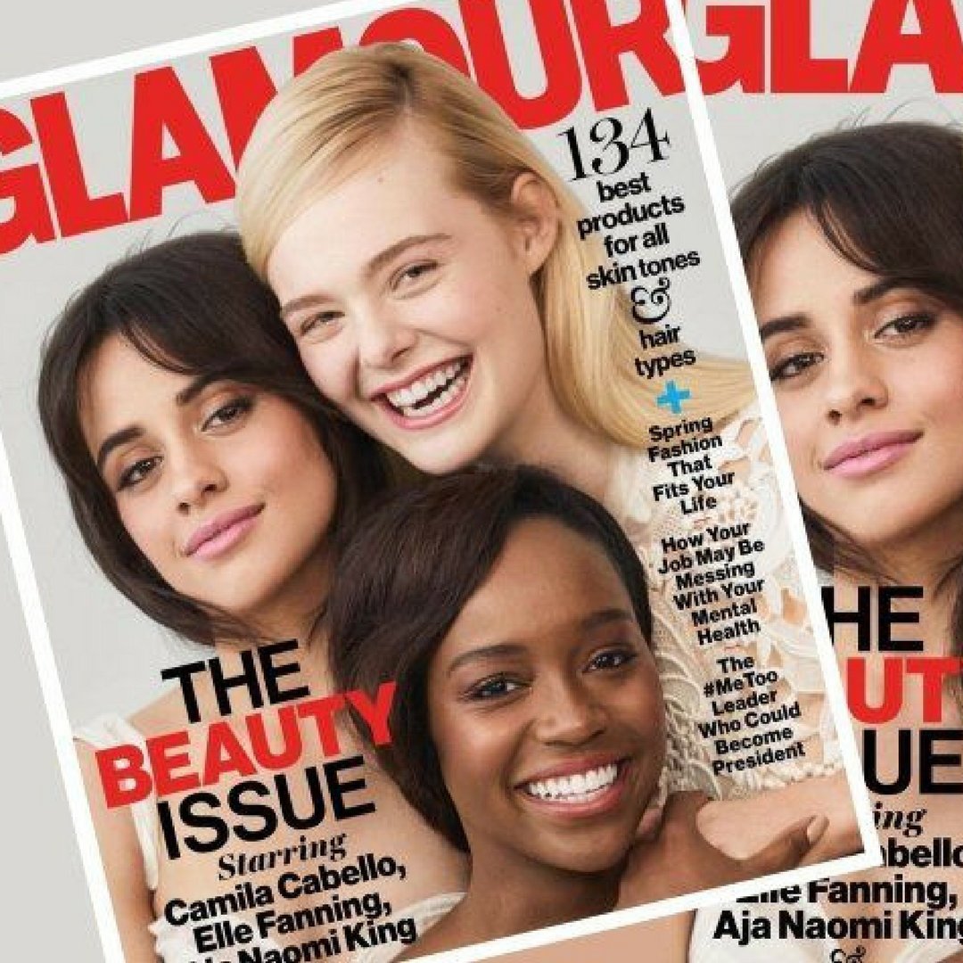 litcosmetics's tweet photo. Swipe Left <----- Teaser of @GlamourMag's #BeautyIssue with Elle Fanning, Camila Cabello + Aja Naomi King.💄 ANNND wait for it...including #LitCosmetics! Glitter, on! ✨
•
#BeautyNews #ellefanning #camilacabello #GlitterMakeup #springmakeup #Springmakeuptrends #beautytrends https://t.co/BfDTrY8Nen