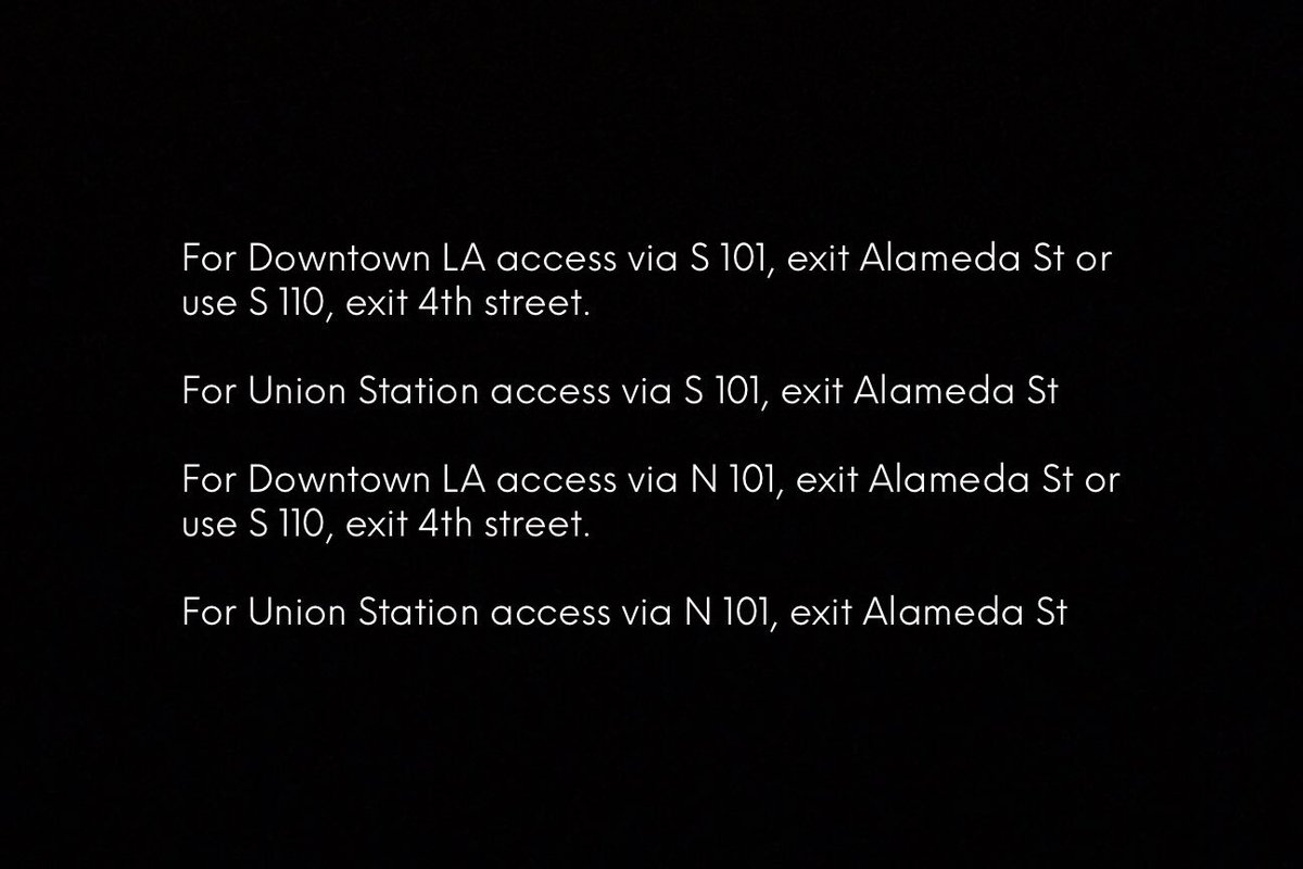 Hey! Church starts in one hour! Don’t forget about the LA Marathon Road Closures! Be sure to plan alternate routes! The Orpheum Theater