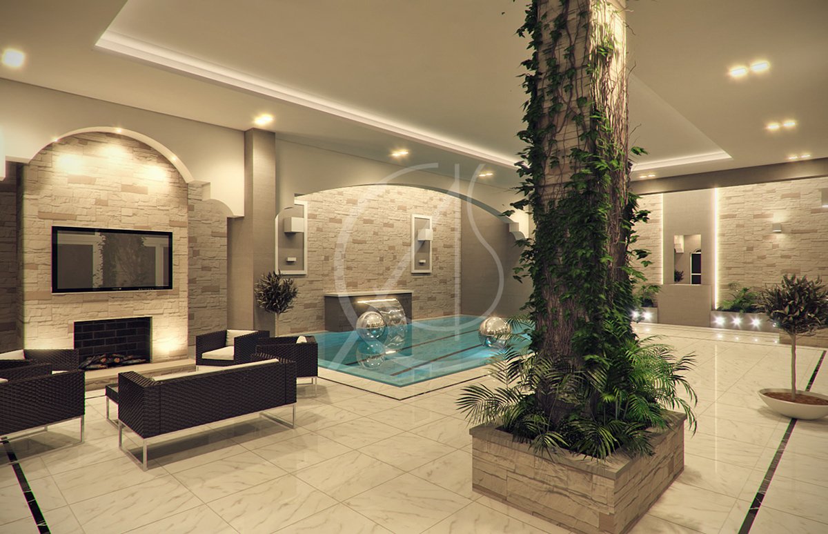 comelite_arch's tweet image. Wait till you see the design of this lounge with an outstanding view of a swimming pool! 
bit.ly/2u0GnuT
#homepool #villapool #villalife
#الفيلات