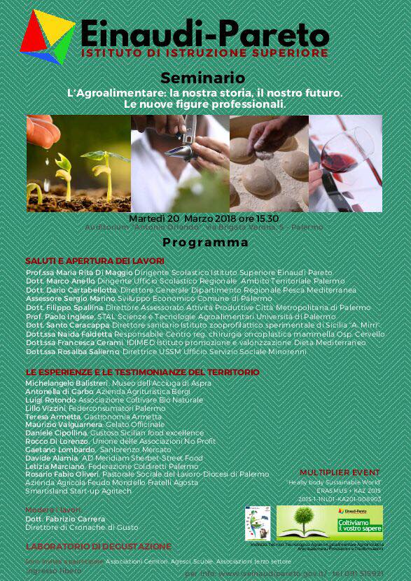 retegustoso's tweet photo. Martedì 20 marzo, Daniele Cipollina fondatore di #Gustososicilianfood interverrà al seminario organizzato dall'istituto Einaudi Pareto "L’agroalimentare: la nostra storia, il nostro futuro. Le nuove figure professionali" https://t.co/QsQjHP3u1O