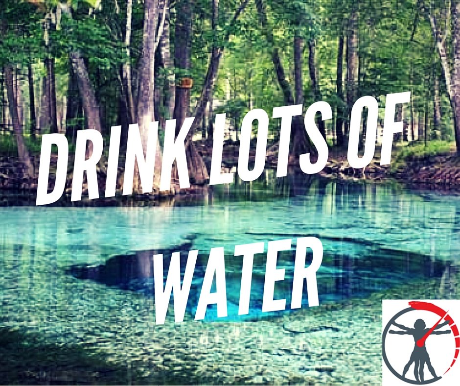 OctaneAP's tweet image. Drink at least half of your bodyweight in ounces.  If you have caffeine or workout your body will need more :)