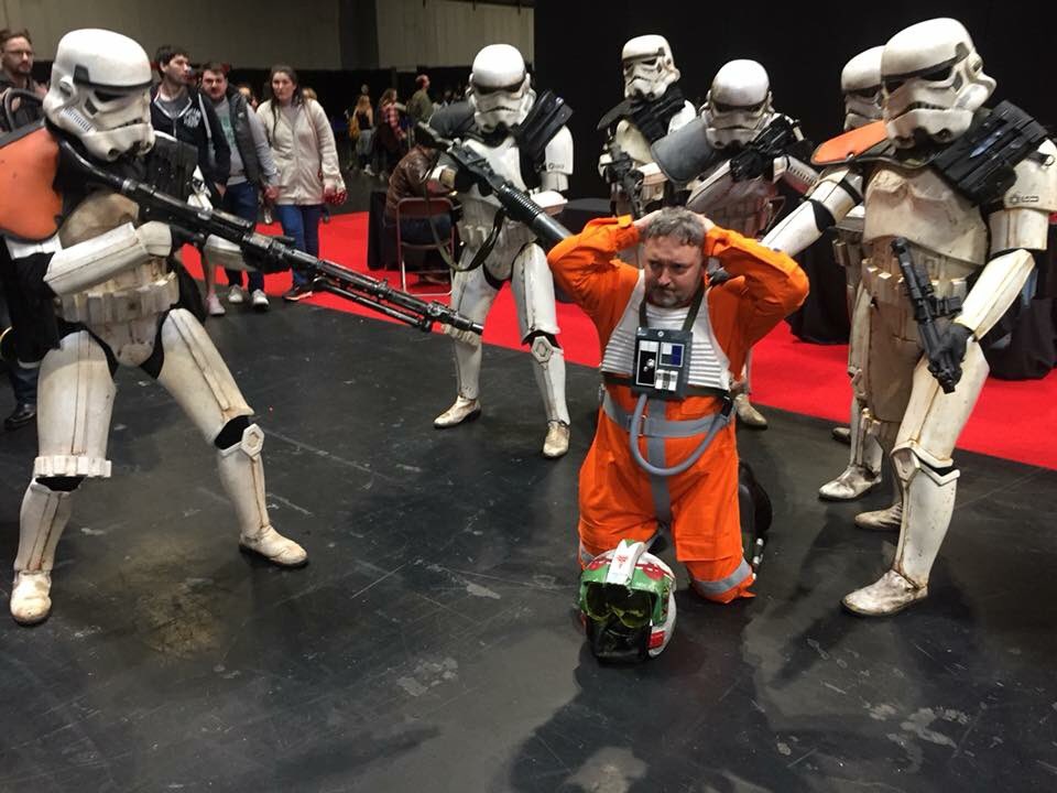 BritanniaPatrol's tweet photo. BP doing what they do the best, maintains order and searching out the rebel scum and droids https://t.co/UyQYJGIjSw