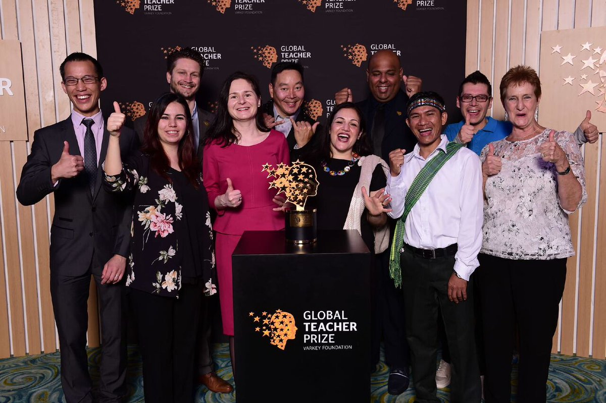 Global teacher prize. Global teacher logo. Global teacher. Global teaching. Nation teacher prize logo.