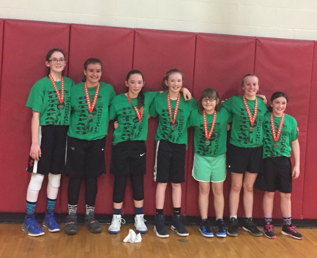 The future continues to look bright! 3-on-3 champs in the 5/6 grade division!
2nd place finish in the Jamestown, NY YMCA league 7/8 grade division as 5/6 graders! # All with the help of great parents coaching! #LadyDragonPride #TheFuture #BuildingAProgram