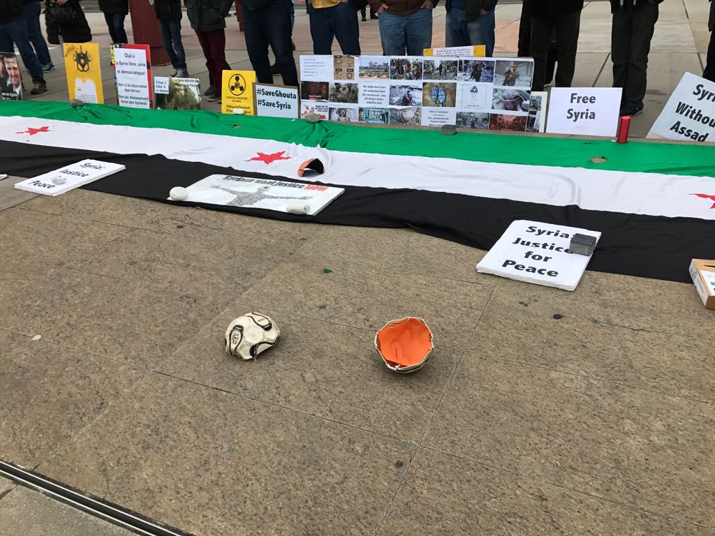 RUSSIAWARCUP's tweet photo. United Nations / Geneva
No to the World Cup in Russia
They boycotted the Russian war cup
#Russia_war_cup_2018
#RevolutionAgainstAssad #AssadMustGo https://t.co/tgK4wnTZ24