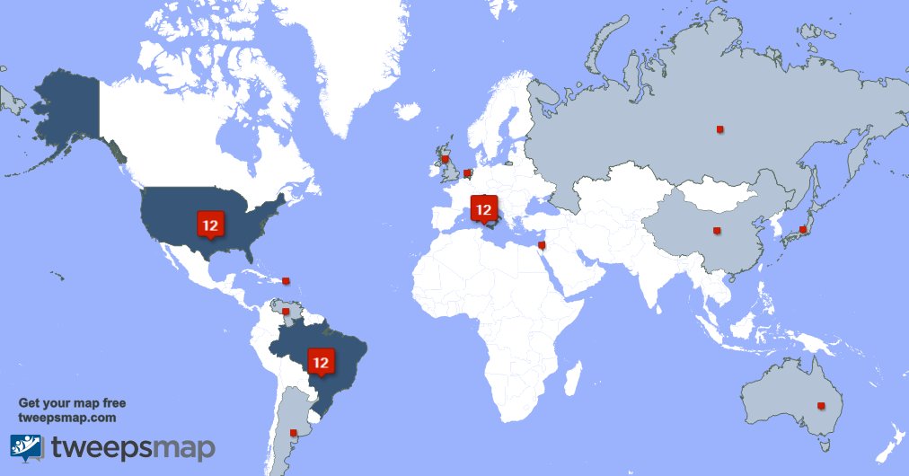 I have 1 new followers from Japan last week. See tweepsmap.com/!W7FGS