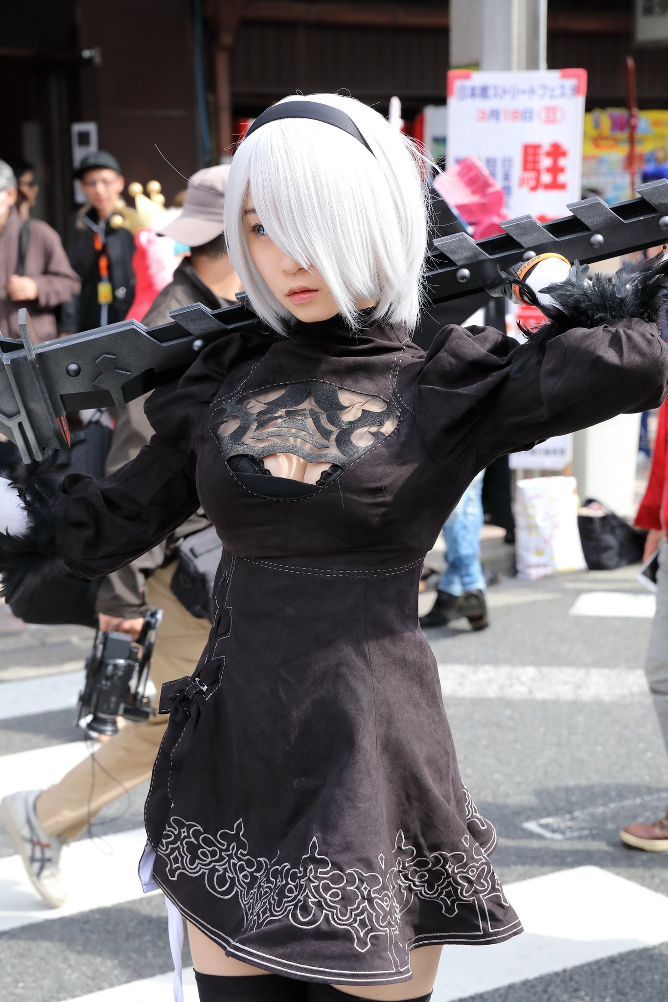 画像 18 03 18ストフェス18モデル 伊織もえ さん Moe Five コスプレ 2bありがとうございました 伊織もえ ストフェス まとめダネ