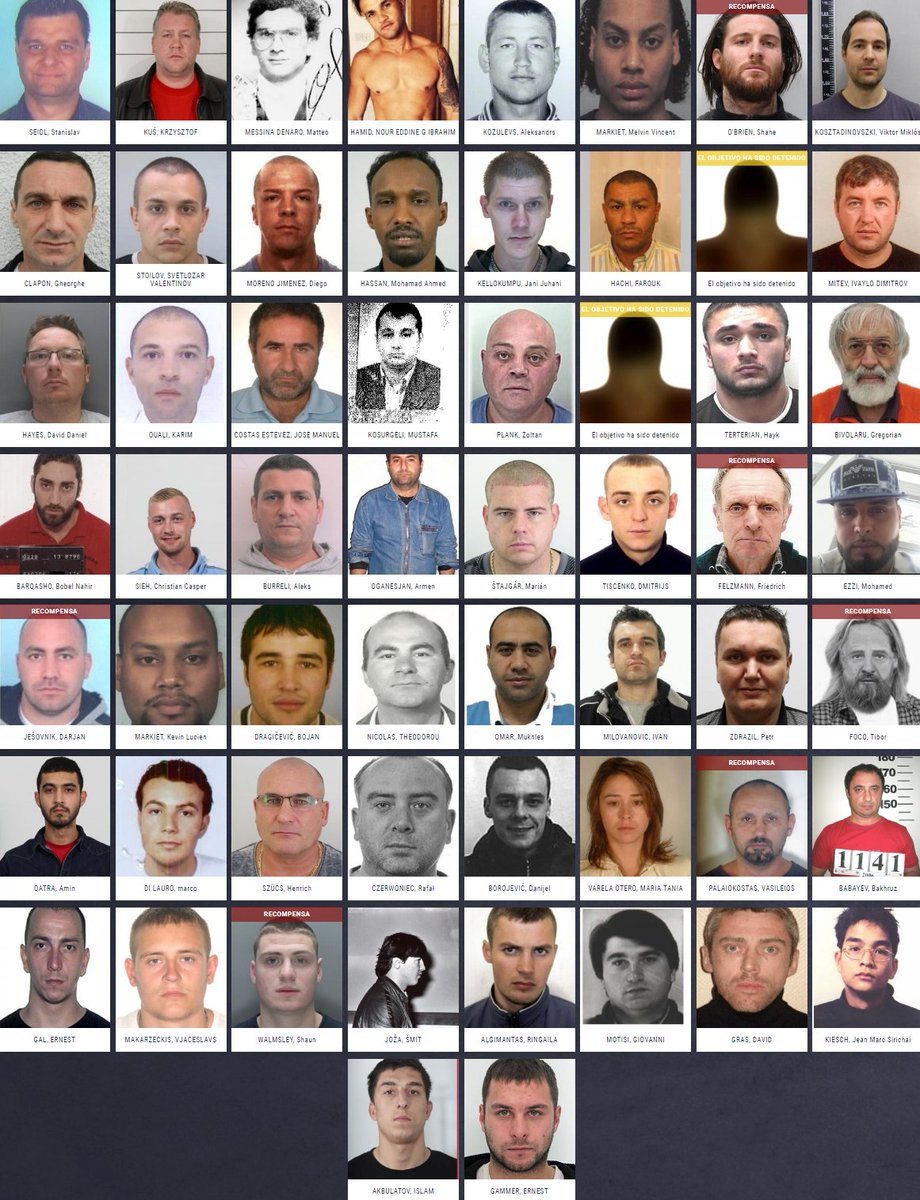 zoidoJI's tweet photo. Estos son los criminales más buscados por @Europol. Si has visto a alguno o tienes información, ponte en contacto con la @policia o @guardiacivil. Tu colaboración puede ser fundamental.
https://t.co/3PPn7J1apj https://t.co/Z2CbK604XS