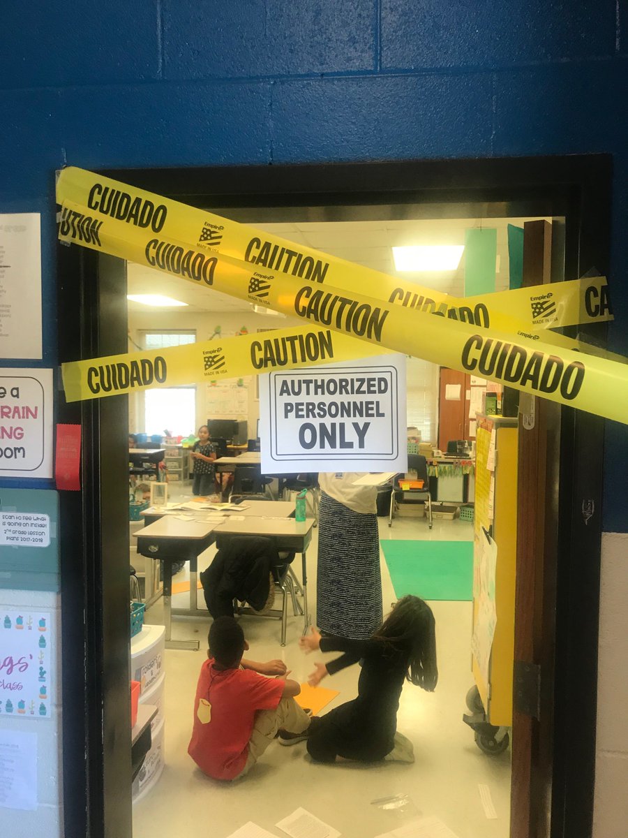 FPSforthepark's tweet photo. Hey, I want to be in your class! The 2nd grade teacher set up a crime scene. Students had to use math, science, social studies, and ELA skills to solve problems. Ms. Drake and Ms. Garvin (7th and 8th grade) created a Mindscape type project to engage students for PI Day. https://t.co/TD18SnSQJX