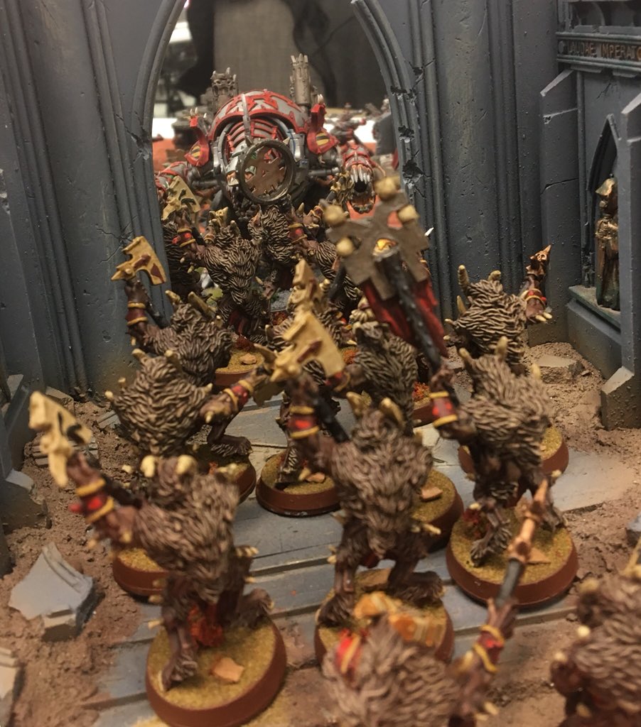 Ted_Nagel's tweet photo. It’s getting ugly #warmongers #wh40k https://t.co/FFODikoo0Q