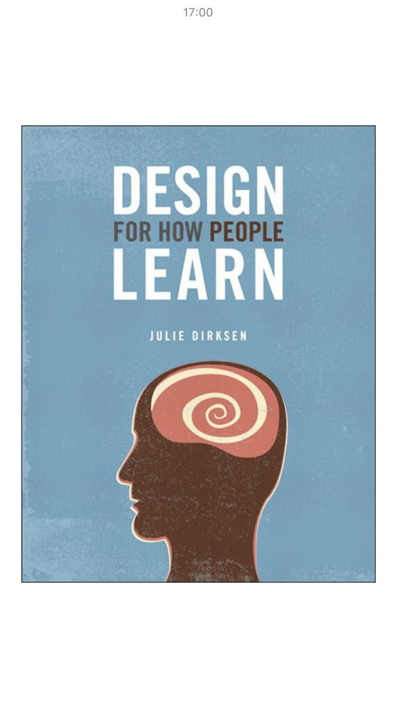 AnnaSelway1's tweet photo. @CathyEllis121 @IanPretty1 @psrolfe @cloud_burst @leadinggeek @KatharineJewitt @reddyplumbing @bcotmedia Made me think about the reasons why people need to learn skills and how to design elearning to support this.  A very good read :-) @GrahamCarterGC @gideonwilliams @gillersn @PatrickJGormley @fionajharvey @dotsandspaces https://t.co/3gVaad5MYI