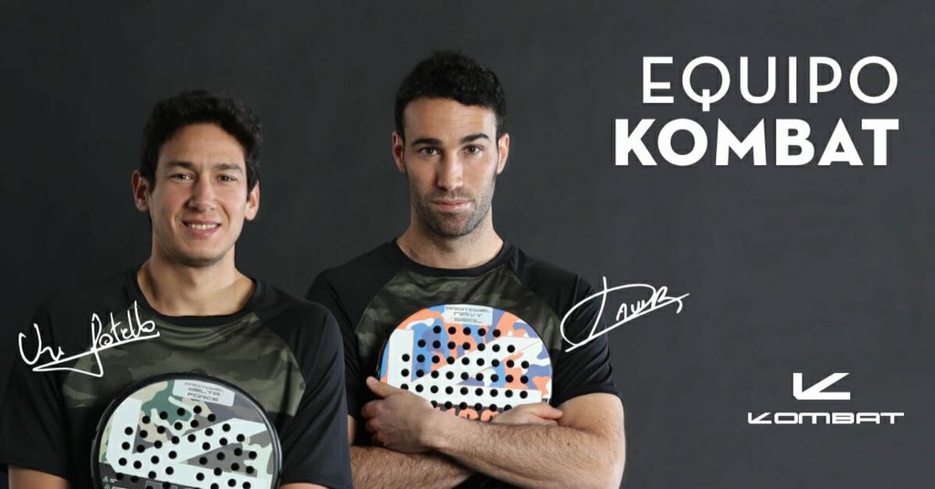 🎾 Javi Ruiz y Uri Botello firman por Kombat #Padel