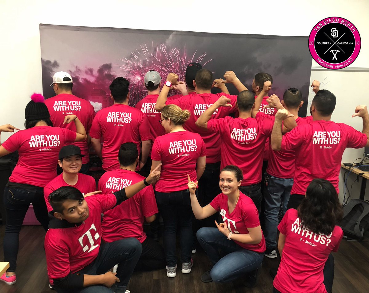 BambiMannix's tweet photo. “We wear Magenta as a Badge of Honor” - @drakenic HECK YEAH WE DO!! We are ALL IN #AreYouWithUs @JonFreier @SamSindha @rwashley1 https://t.co/WkMIZVyNcY