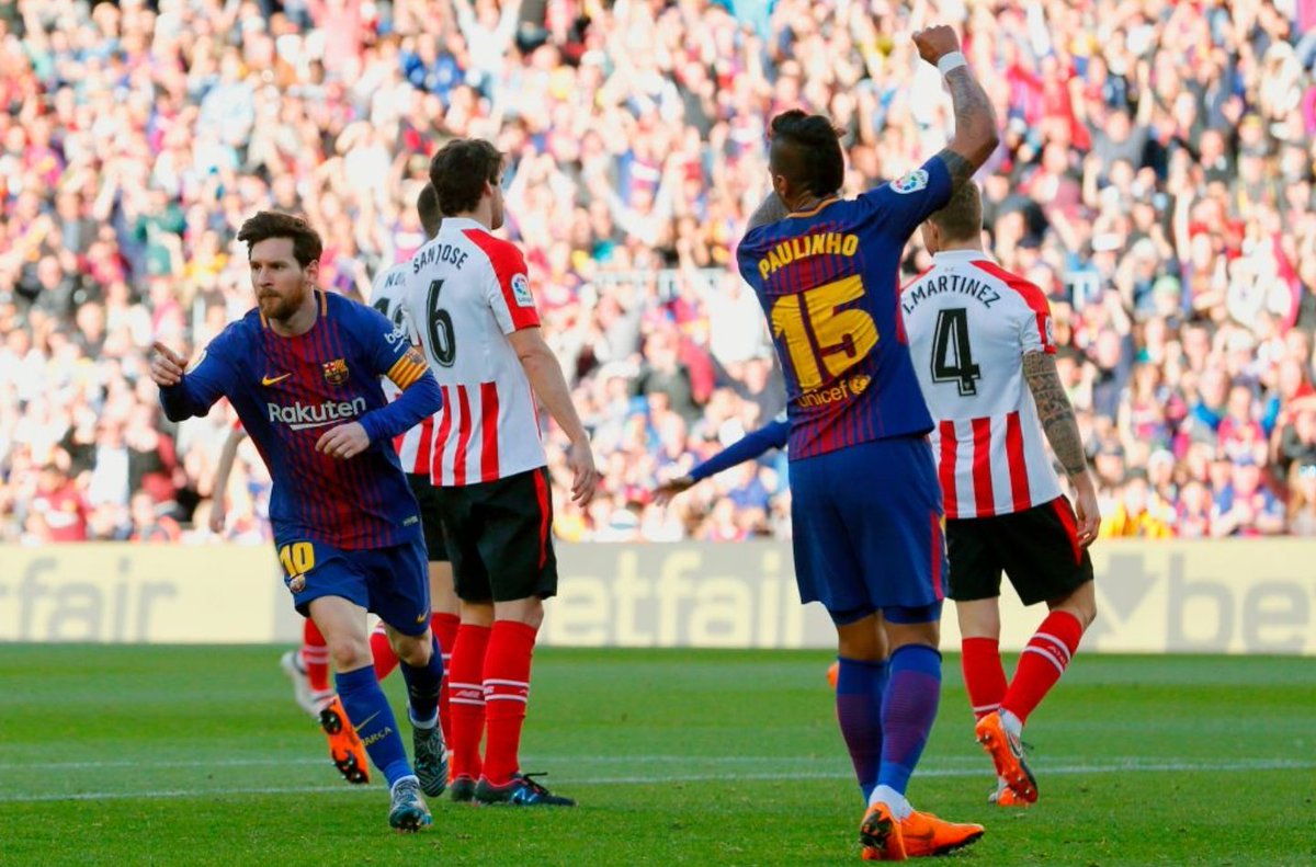 Liga Española | Messi convirtió en el triunfo de Barcelona ante Bilbao