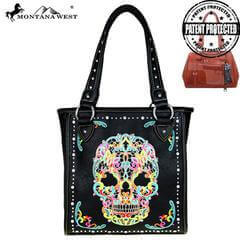 ConcealedPrinc1's tweet photo. Come check out this #SugarSkull #Tote! Comes with matching #wallet. #ConcealedPrincess #ConcealedCarry #2A #IAmMyOwnProtection #Purse https://t.co/Ip78M5Li78 https://t.co/oGsS3qCKJC