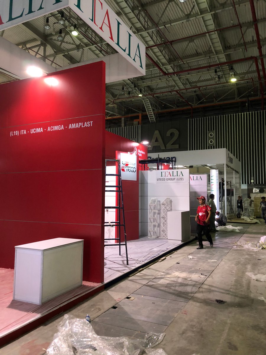 ITAHochiminh's tweet photo. #WorkinProgress for the #ItalianPavilions🇮🇹at #ProPak #Printech #Vietnam🇻🇳#SECC #Saigon #Exhibition #ConventionCenter 20-22/3/2018, 24 companies with ITA #UCIMA #ACIMGA #propakvietnam2018 #packaging #foodpackaging #Machinery for #Graphic #Converting #Paper #Industry https://t.co/Mi2nMeDYPF