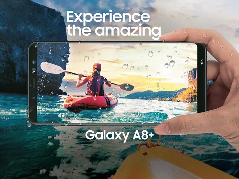 BintooShoots's tweet image. Samsung Galaxy A8+ (Black, 6GB RAM + 64GB Memory) at Rs 30,990/- buff.ly/2FXHFki #galaxya8plus #galaxya8plusquiz