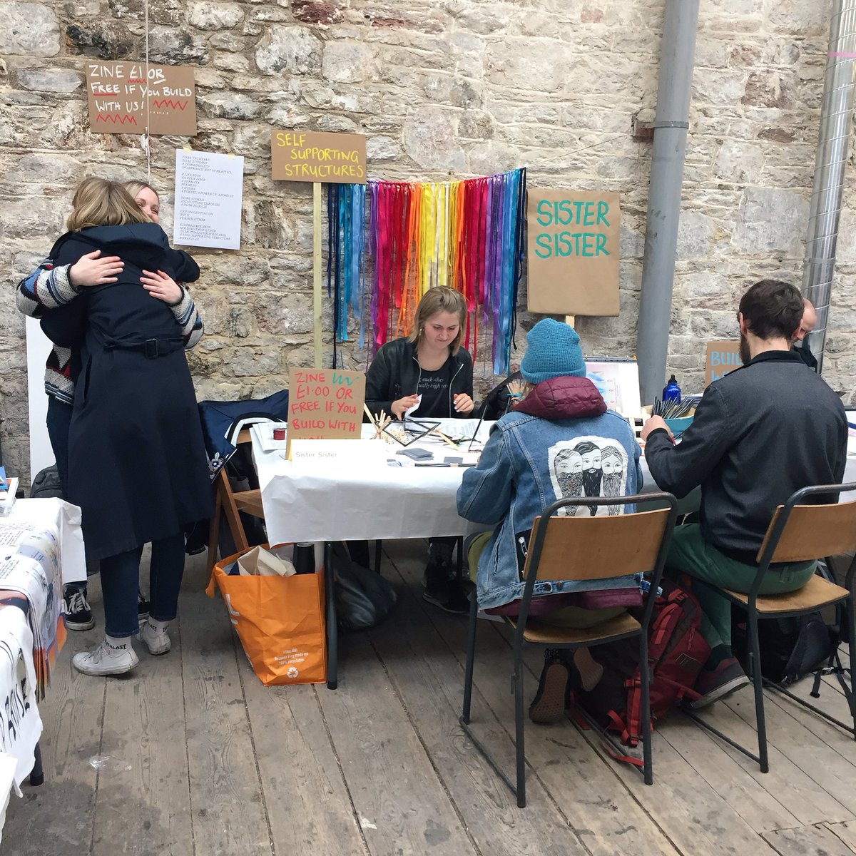 MaddyxHearn's tweet photo. We made it! 🎢
@counterplymouth 4th edition
#vickiefear & @PaulxHearn
#Counter2018
Pics: #SisterSister #LauraRosser @makinabooks @florian_brooks https://t.co/ri2ruqeXuD