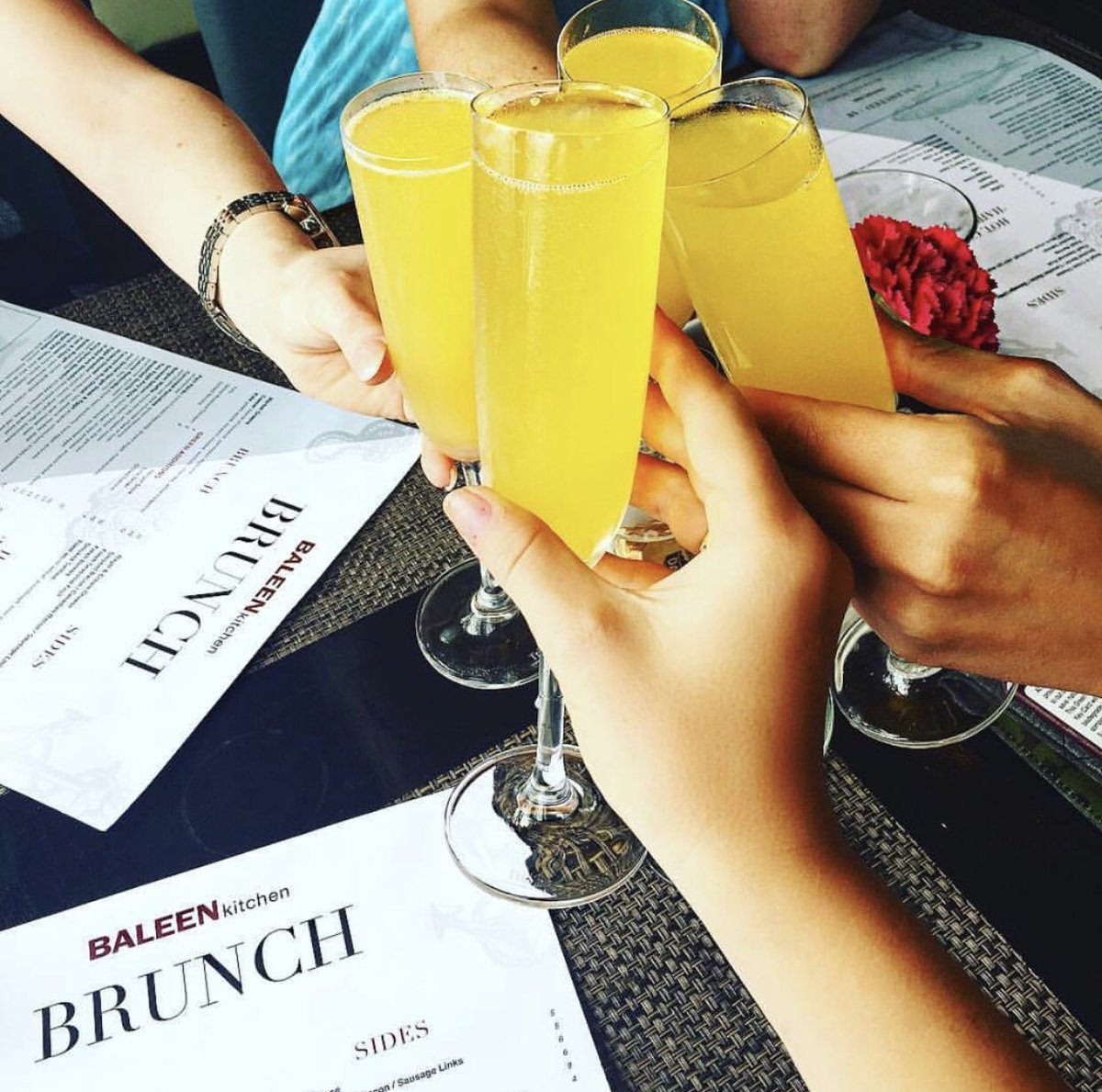 On Sundays we Brunch! 🥂
Head over to #BALEENkitchen and enjoy #BottomlessMimosas until 2:30pm! 
📸: laurenlrath (Instagram) 
Photo via: <a href="/BaleenLA/">BALEENkitchen</a> 
#VisitRedondo #RedondoBeach #SundayFunday #Brunch #OnSundaysWeBrunch  #SundayBrunch #SouthBay #Foodie