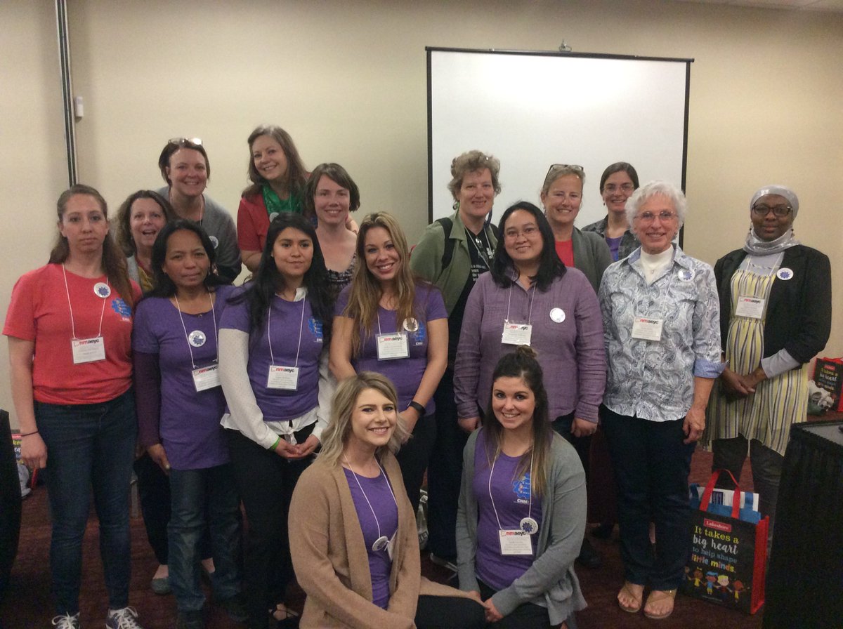 ECMentorNetwork's tweet photo. Our Mentors rocked our session at the NMAEYC Conference!
#NMAEYC
#EarlyChildhood
#CNMonline https://t.co/Qo2YQrSr6X