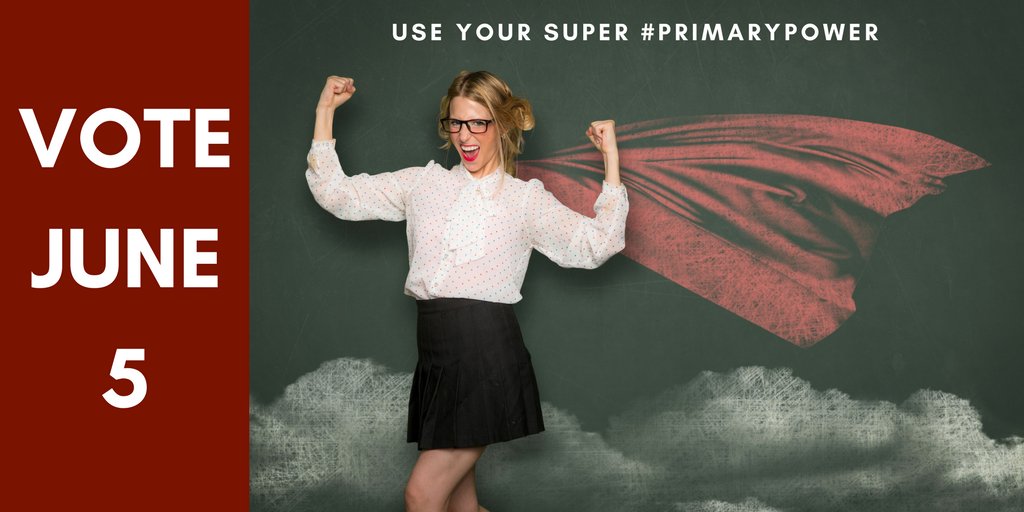 SwingLeftSGV's tweet photo. Use your super #PrimaryPower. Vote June 5. Call the state's voter hotline at (800) 345-VOTE (8683) to check your polling place for June 5 and schedule time for voting.
#JunglePrimary
#CA39 https://t.co/RScOJ4xncR