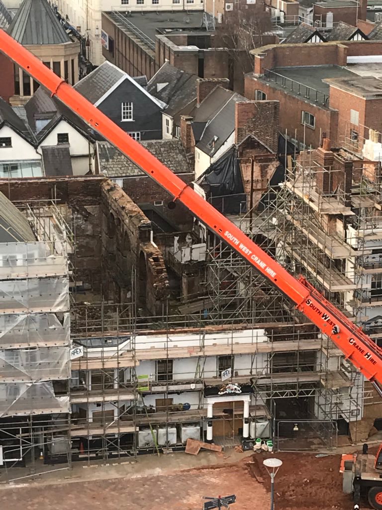 Devon_Exeter's tweet photo. Great seeing the work moving forward on @abodeexeter after the #ExeterFire
#ExeterLive https://t.co/7Oj1RqPPc0