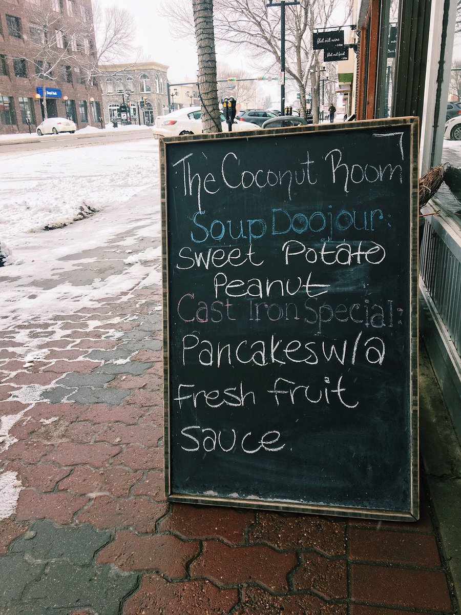 The roads are a bit dicey out there, so we don’t mean to coax you out of the comfort of your home, but... 

We have fresh Homemade Pancakes topped with Whipped Cream and a Fresh Fruit Sauce 🤤 

Tempting, I know 🌿