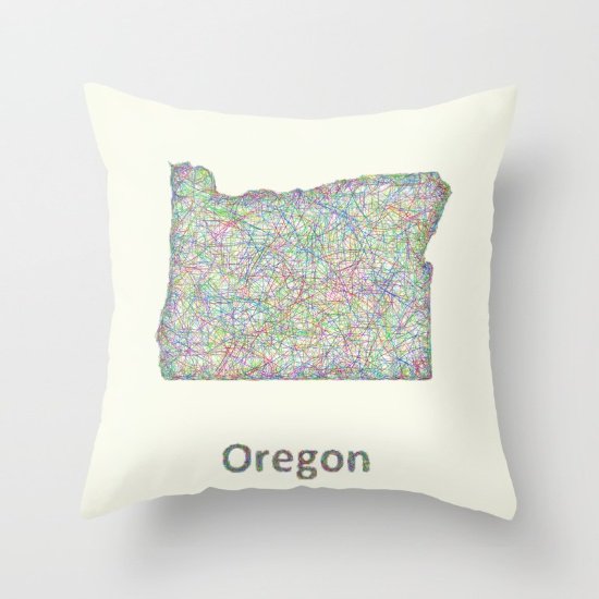 DavidZydd's tweet image. Oregon map throw pillow society6.com/product/oregon… #statemap #homedesign #throwpillow
