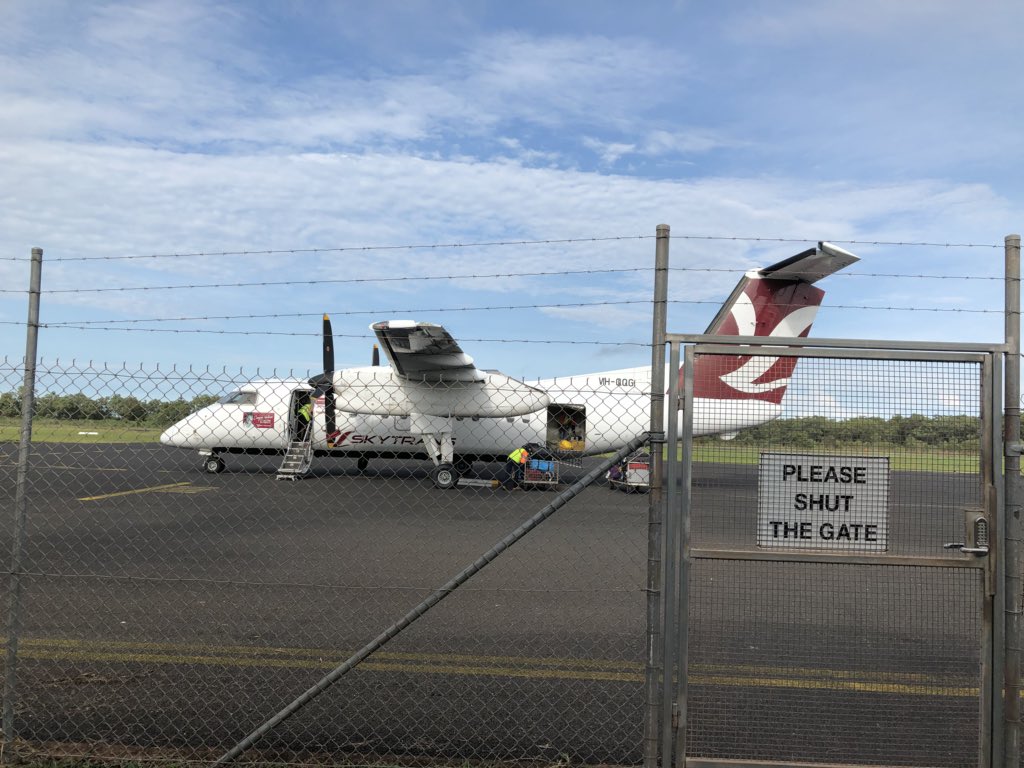 maritacheng's tweet image. Just arrived at Aurukun domestic airport! Let the adventures begin!  #hotdesq #advanceqld #startupstate #stemiam