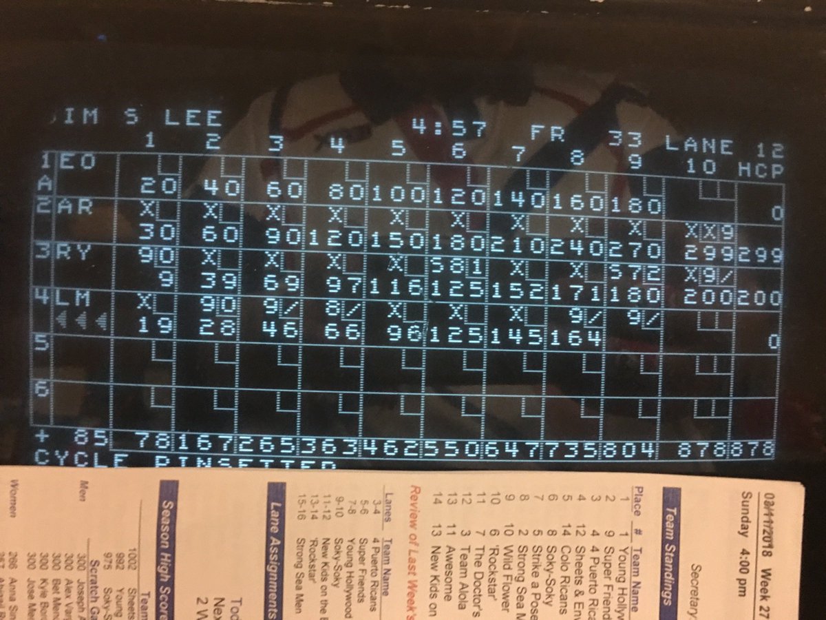 tikiruss's tweet photo. Good bowling today @abbybowls!  Congrats on your 299/741!  Thanks for picking me up today. #299 #741 #bowling #YYDA #bowllikeagirl @Columbia300 #Lit https://t.co/9F86PgtNmU