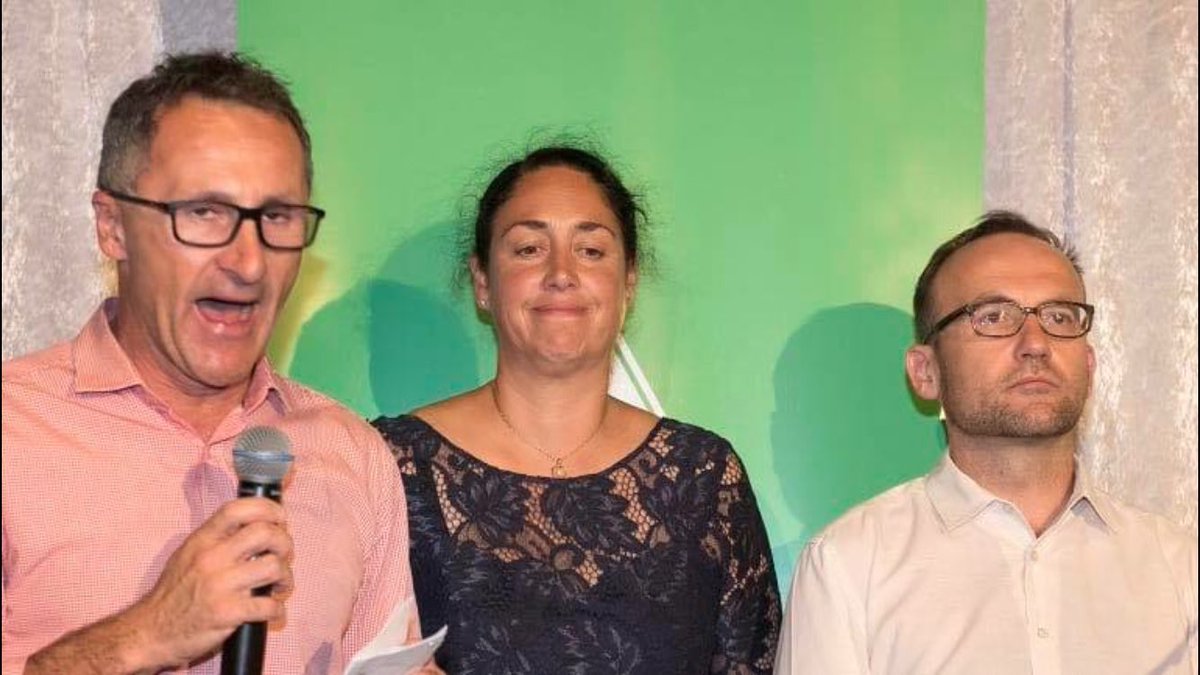 DavidIFeeney's tweet photo. Greens Party spent more time + money on their #BatmanVotes effort than they did in #savotes18! Now humiliated Greens Party leader Richard Di Natale blames 'sabotage' for Batman loss https://t.co/GxvxJFT9Bi @theage #auspol https://t.co/HpzsUaqS57