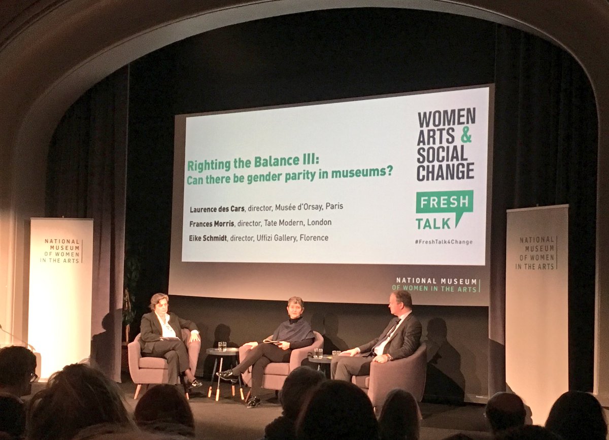 lrhof15's tweet photo. Dir. Susan Fisher Sterling asks, how do we collect big data of women’s representation in the arts? Do we need one in 2018? #FreshTalk4Change https://t.co/tWf5xwWLMI
