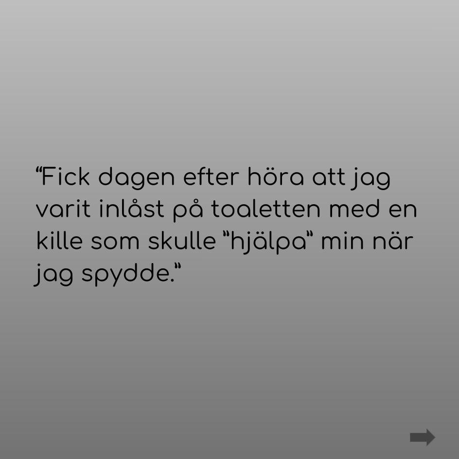 VaraVittnesmal's tweet photo. Följ @Varavittnesmal på Instagram eller #VåraVittnesmål på Facebook för att läsa vittnesmålen i sin helhet.
#metoo
#varavittnesmal https://t.co/OZdB6tjWe3
