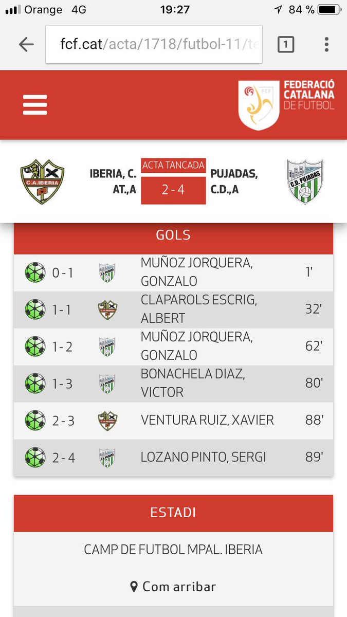 gonzaaMJ's tweet photo. Partidazo sufrido hasta el final! Saben a gloria estos 3 puntos cuando se trabaja tan bien y además ayudando al equipo con 2 goles! No dejaremos de luchar! #CDPujadas #YaVan8⚽️ https://t.co/TE6f3K0VSC