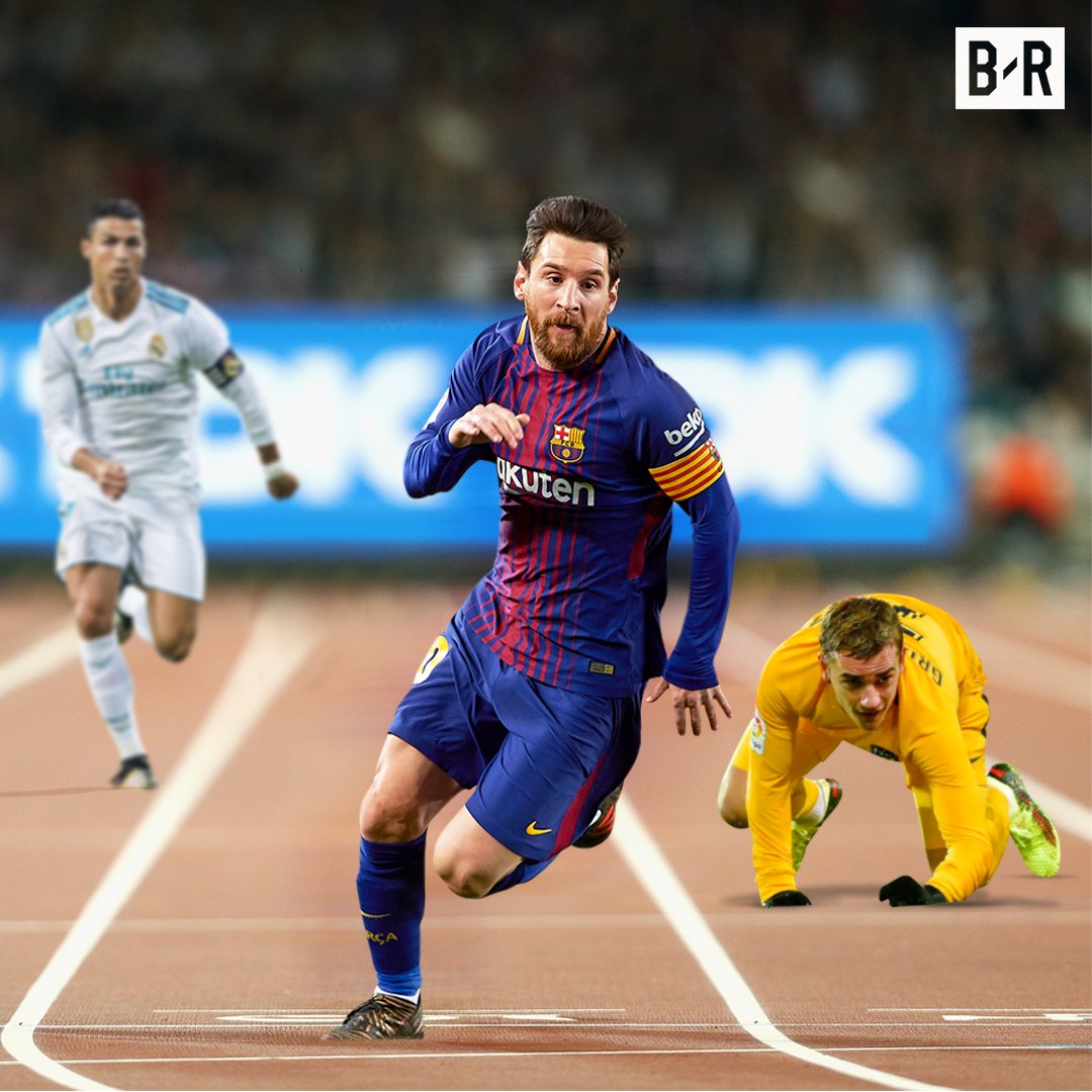 brfootball's tweet photo. Ronaldo's on 🔥... but Real are still 15 points behind Barcelona in the La Liga race 🏁 https://t.co/tOmr3qhBFC