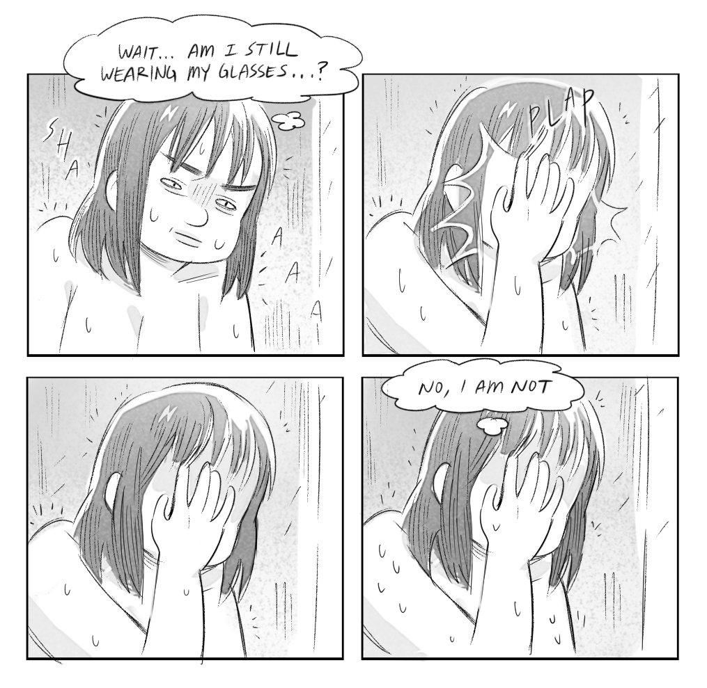 early morning showers 