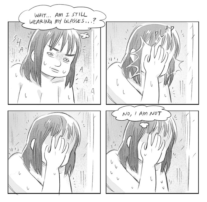 early morning showers 