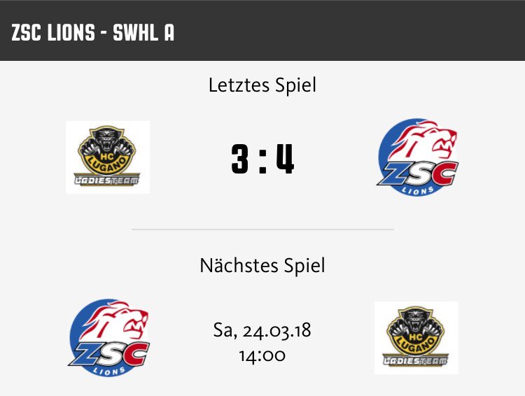 zsclions's tweet photo. Je einen Overtime-Sieg am heutigen Sonntag für unsere Elite A (Halbfinal / 1:0) und unsere Frauen A (Final / 2:0)! 👍🏻
Am Mittwoch respektive Samstag geht‘s weiter. Meisterpuck für die Frauen 🏒
#PlayoffUpdate #Nachwuchs #Frauen https://t.co/0wy28BG23t