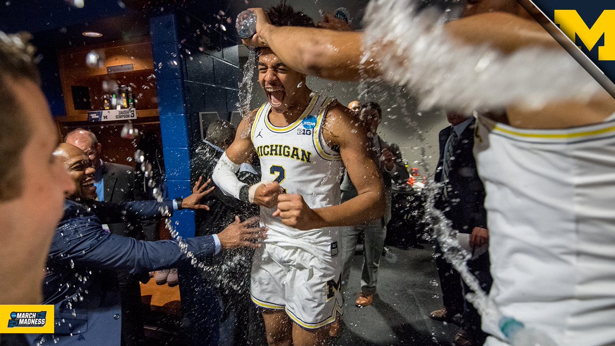 In case you missed it: We took our fans into the locker room for all the post-game madness last night LIVE on Facebook. 

CHECK IT OUT » myumi.ch/6em2n

#GoBlue | #MarchMadness