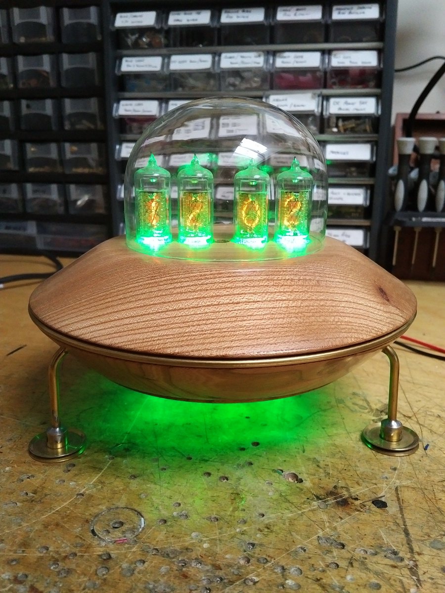BadDogDesigns_'s tweet image. After a bit of #makershelp Does anyone know or make glass domes? I need one 11cm Diameter and 8cm tall for my little wooden #UFO The one I have I cut down from a taller dome but chipped it in the process.. #Makershour #Glasswork #Glass